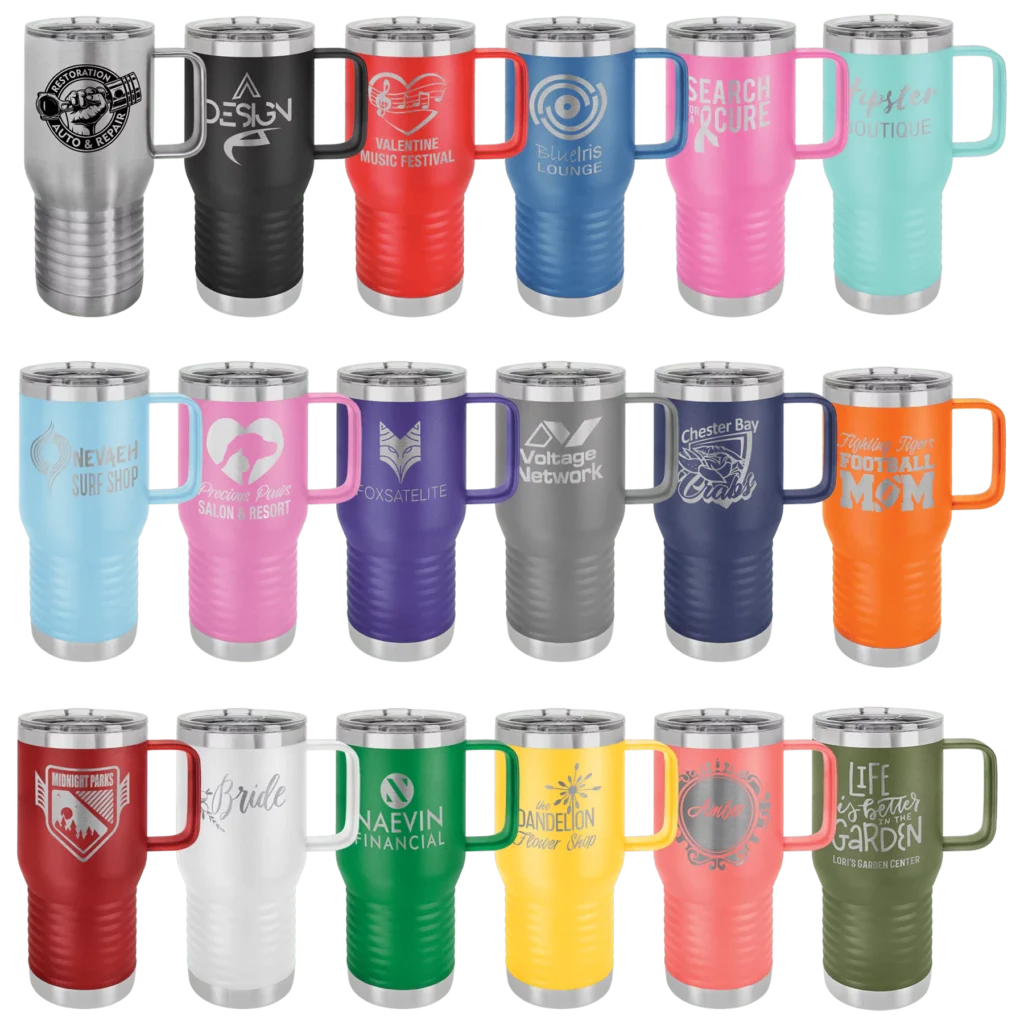 Insulated Travel Mug with Slider Lid